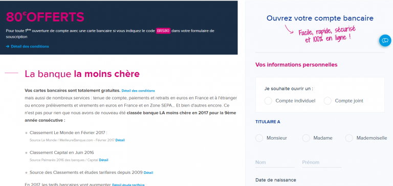 Comment Ouvrir Un Compte Boursobank Ex Boursorama Banque En Ligne